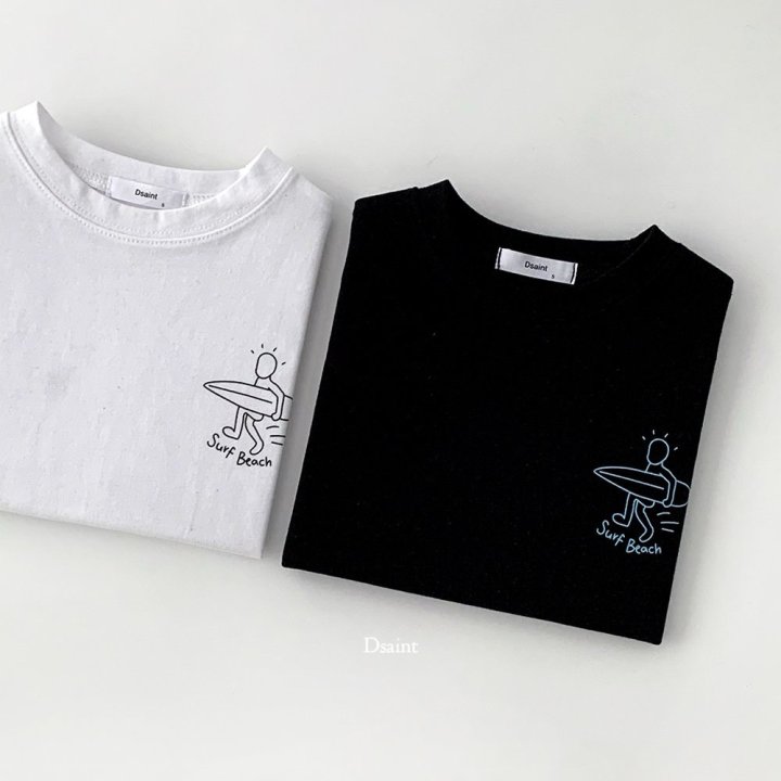Dsaint - Korean Children Fashion - #prettylittlegirls - Surfer Beach Tee - 3
