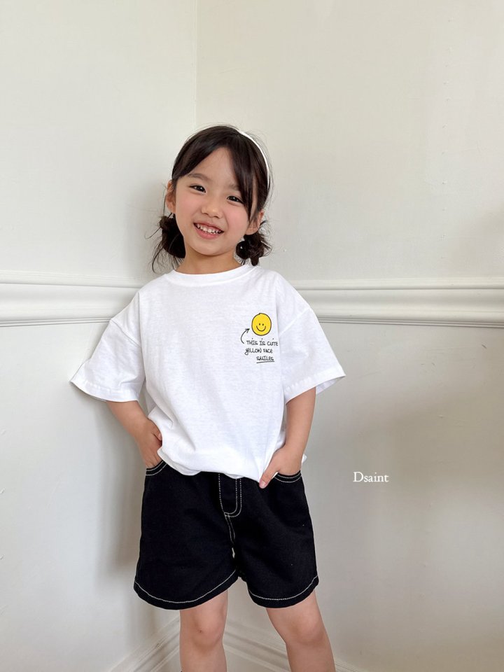 Dsaint - Korean Children Fashion - #stylishchildhood - Arrow Smile Tee - 11