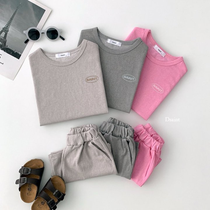 Dsaint - Korean Children Fashion - #todddlerfashion - Comma Pig Sleeveless Set - 5