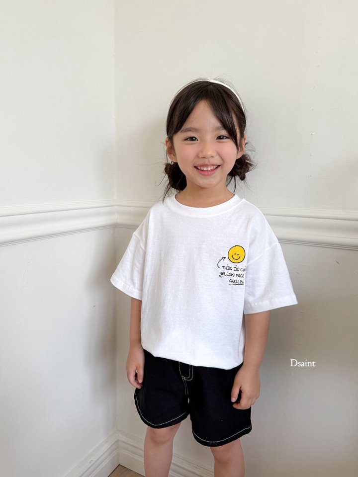 Dsaint - Korean Children Fashion - #toddlerclothing - Arrow Smile Tee - 10