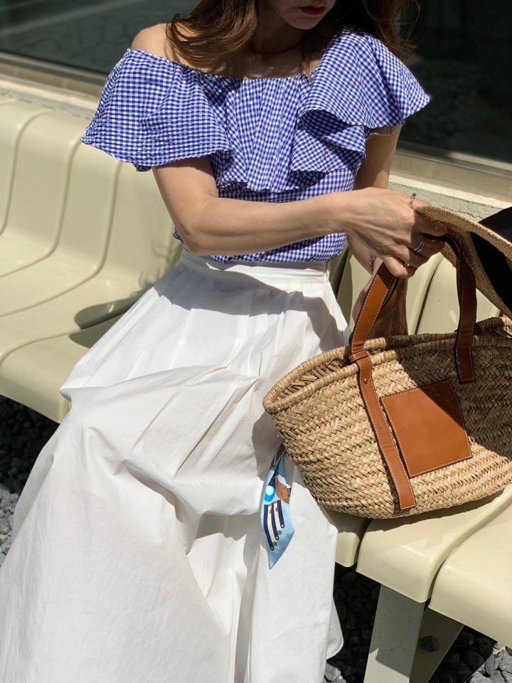 Elmu - Korean Women Fashion - #momslook - Brooke Off-Shoulder Blouse - 6