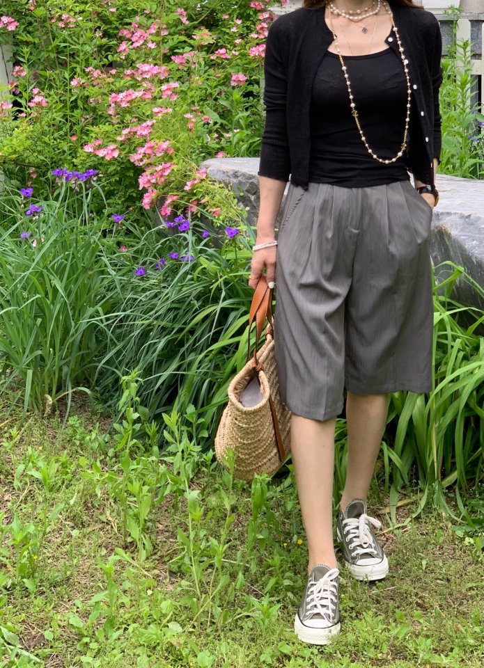 Elmu - Korean Women Fashion - #momslook - Low Shorts - 7