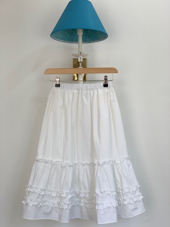 Elmu - Korean Women Fashion - #momslook - Anna Frill Skirt - 6