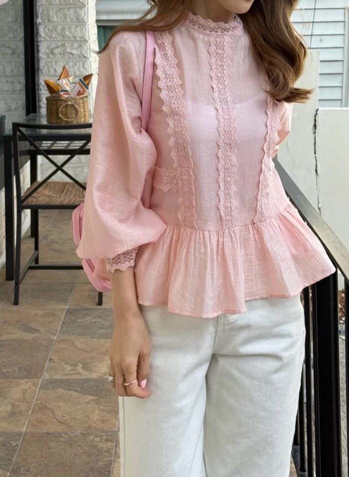Elmu - Korean Women Fashion - #pursuepretty - Atelier Blouse - 3