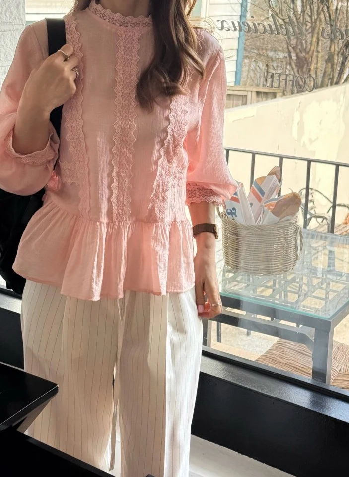 Elmu - Korean Women Fashion - #pursuepretty - Atelier Blouse - 4