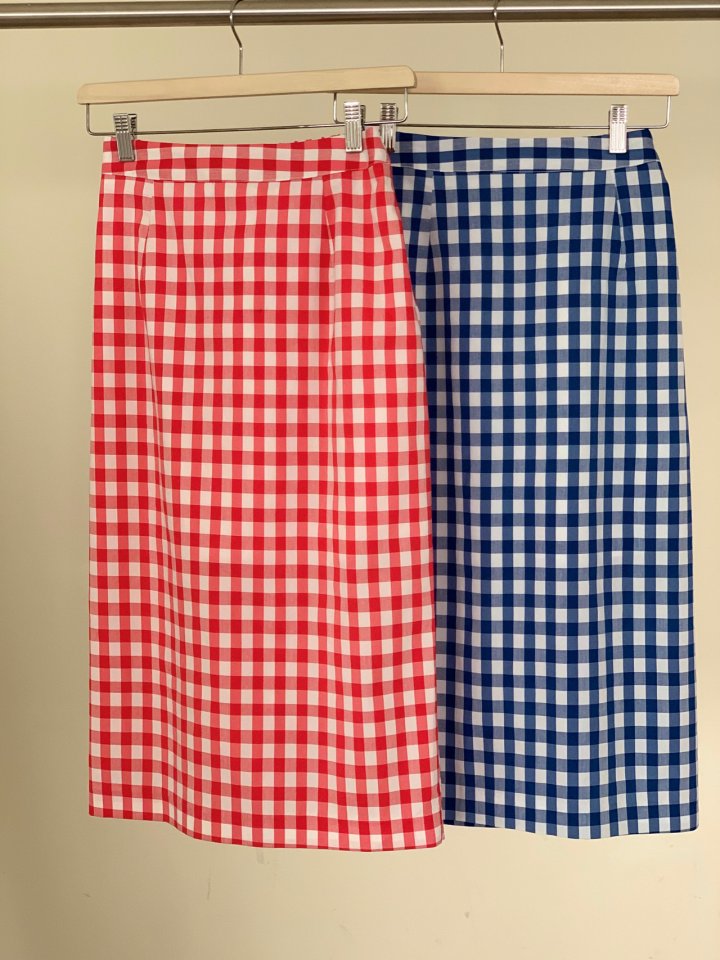Elmu - Korean Women Fashion - #thelittlethings - Check Elastic Band Skirt (Back Banding) - 11