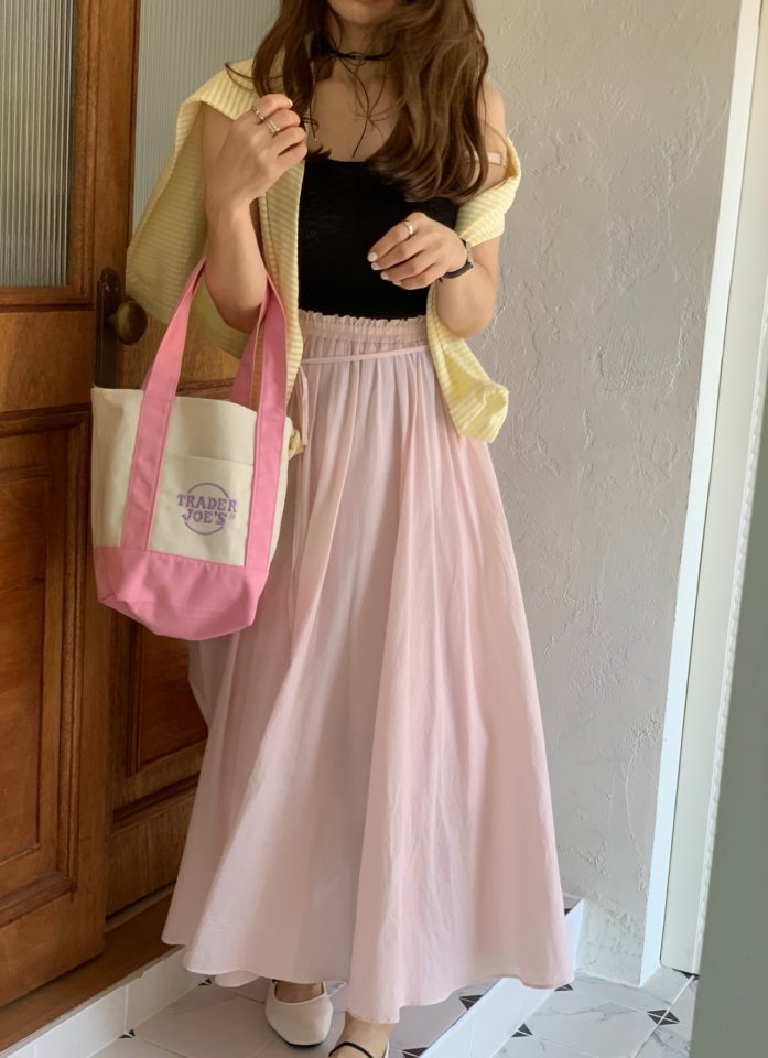 Elmu - Korean Women Fashion - #thatsdarling - Dove Goddess Flare Skirt - 4