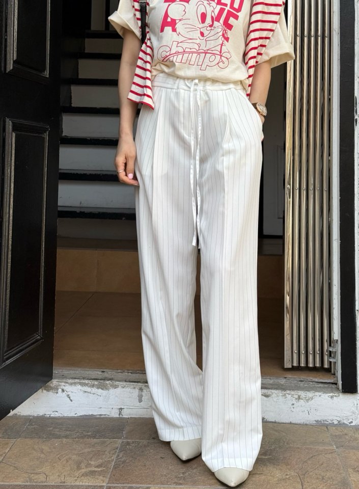 Elmu - Korean Women Fashion - #womensfashion - Mecca Color Pants