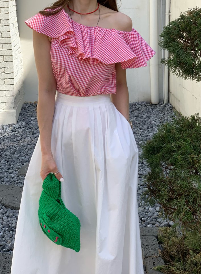 Elmu - Korean Women Fashion - #womensfashion - Brooke Off-Shoulder Blouse - 3