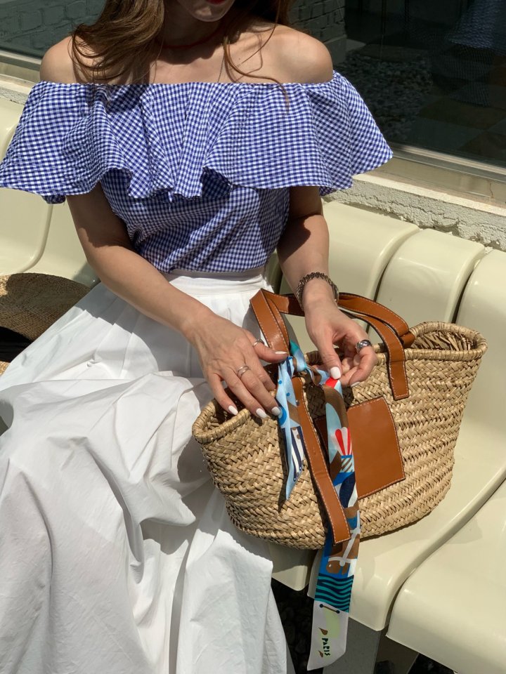 Elmu - Korean Women Fashion - #womensfashion - Brooke Off-Shoulder Blouse - 5