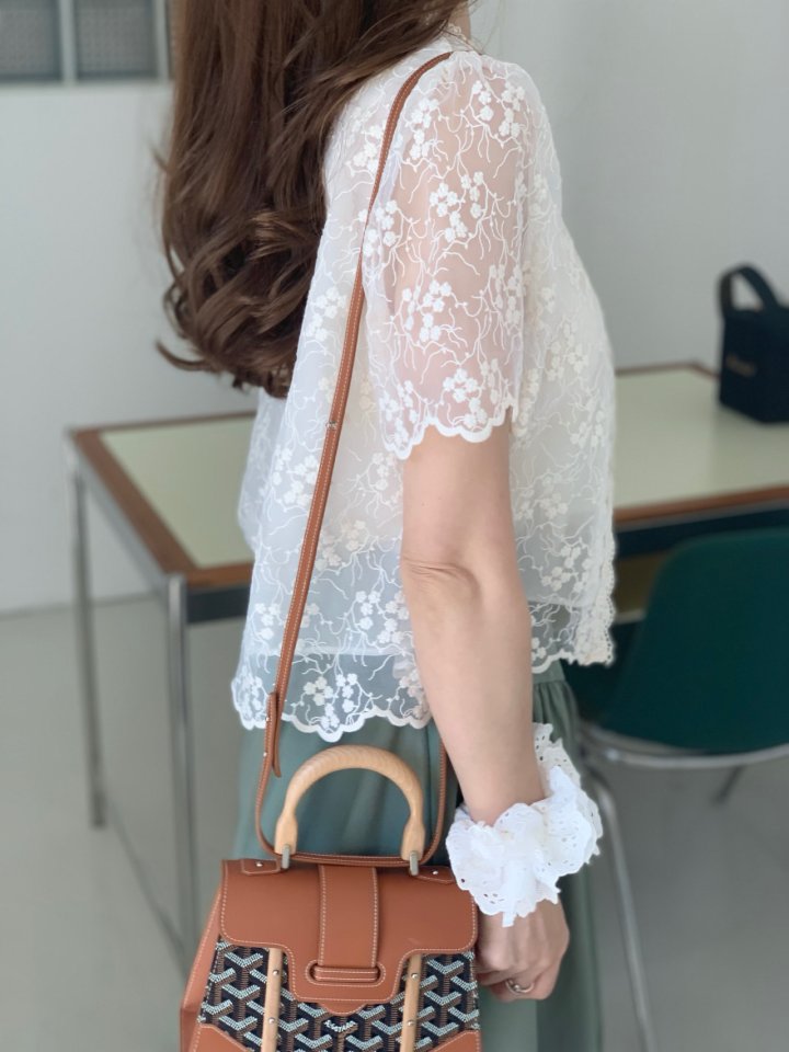 Elmu - Korean Women Fashion - #womensfashion - Angel Lace Cardigan - 8