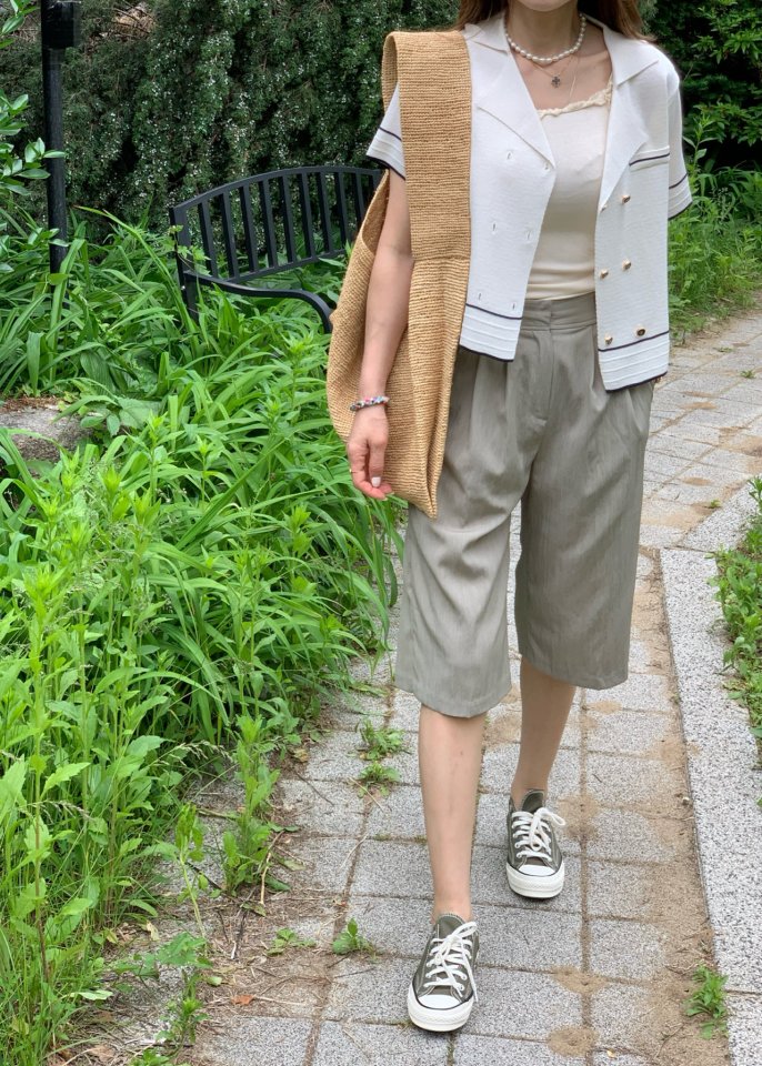 Elmu - Korean Women Fashion - #momslook - Low Shorts - 4