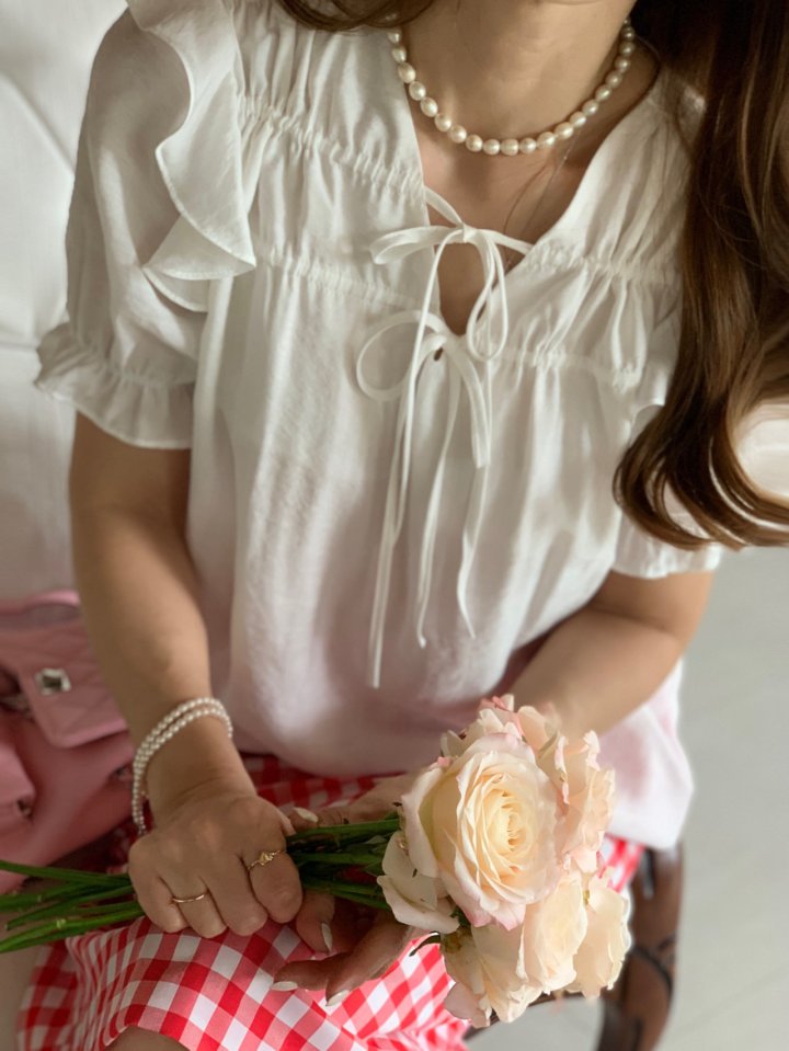 Elmu - Korean Women Fashion - #womensfashion - Claire Blouse - 3