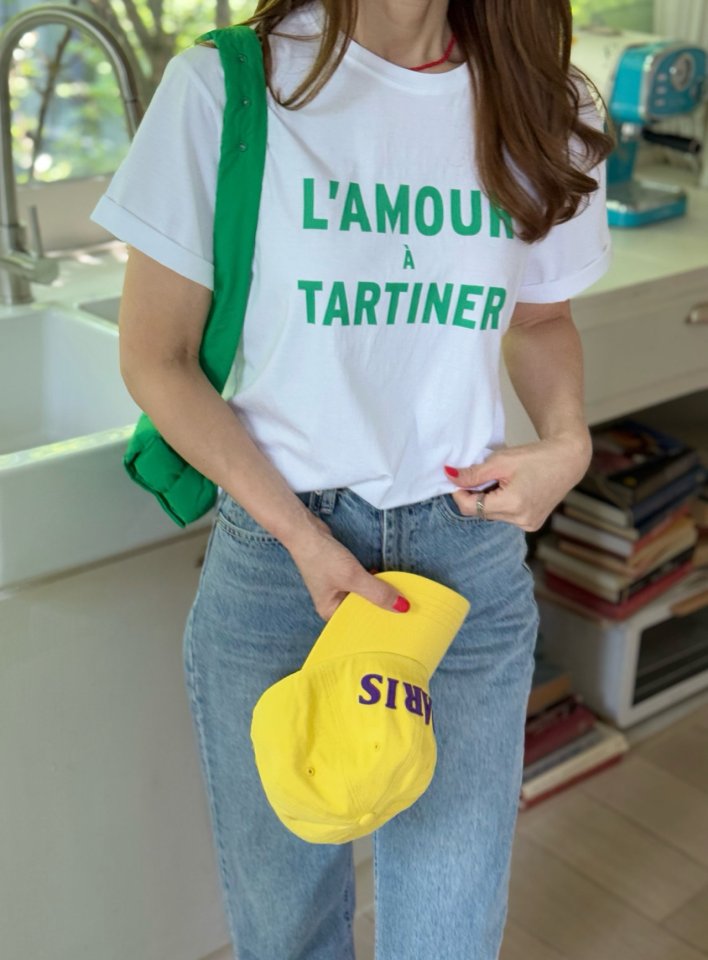 Elmu - Korean Women Fashion - #womensfashion - Amor Short Sleeve Tee - 5