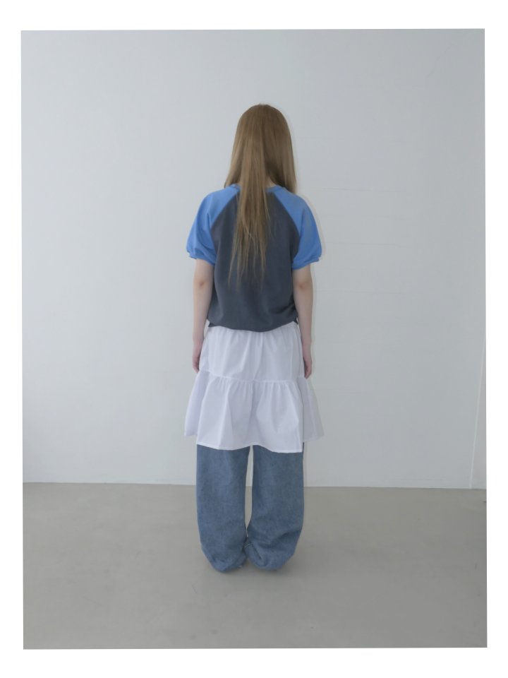 Enten - Korean Women Fashion - #momslook - Shirring Midi Skirt - 3