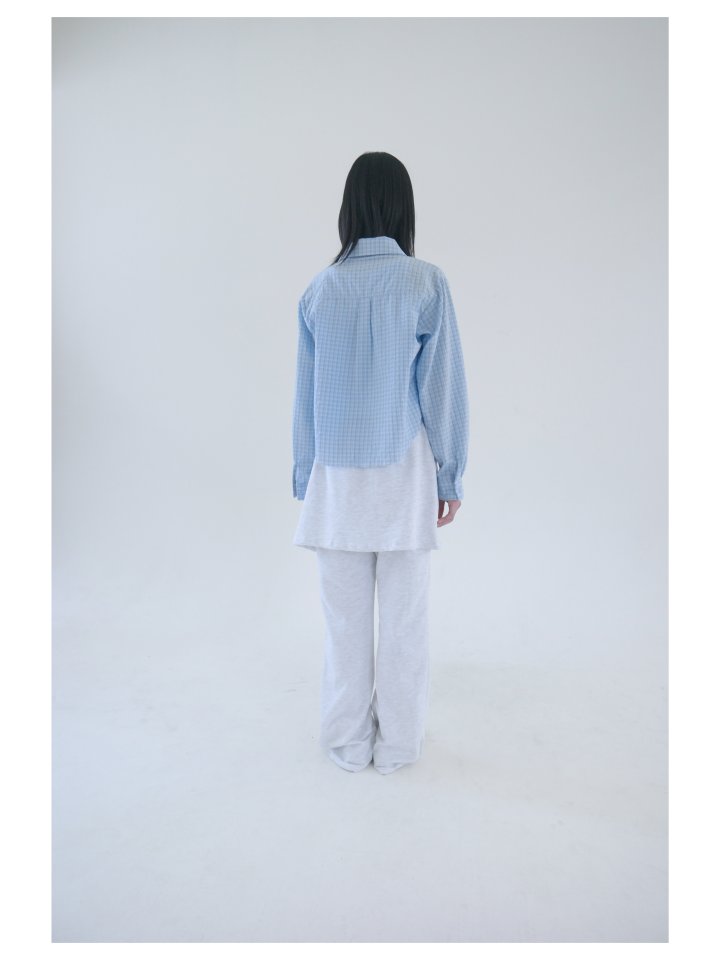 Enten - Korean Women Fashion - #momslook - Modi Check Shirt - 2