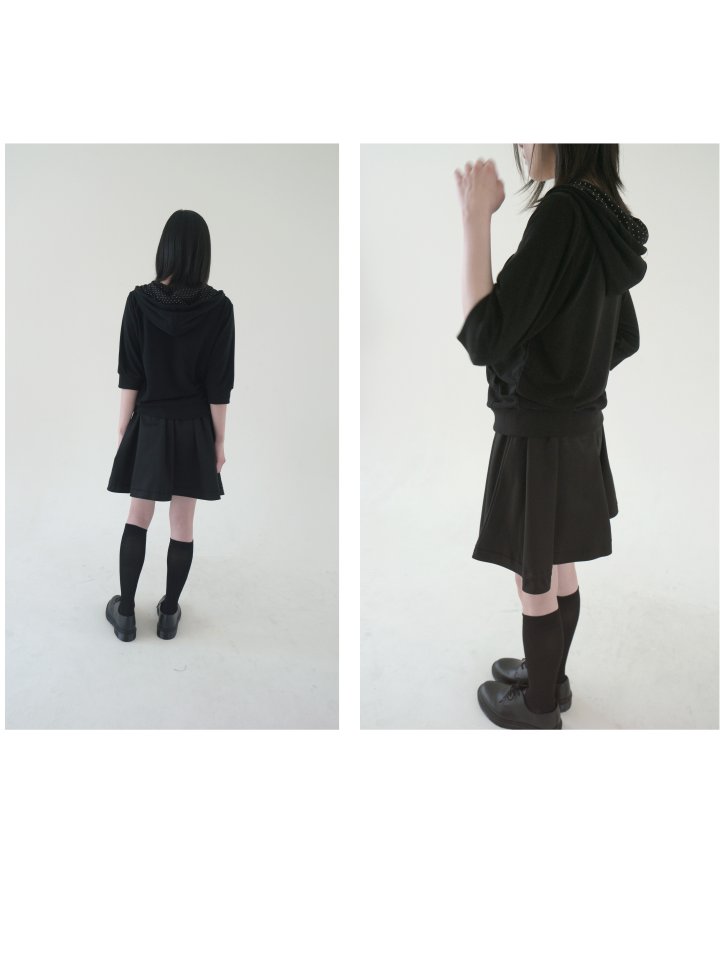 Enten - Korean Women Fashion - #momslook - Oat Hoodie Jacket - 7