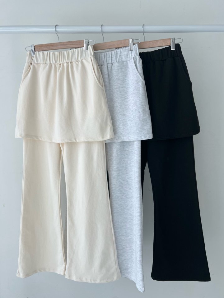 Enten - Korean Women Fashion - #momslook - Myde Skirt Pants - 8