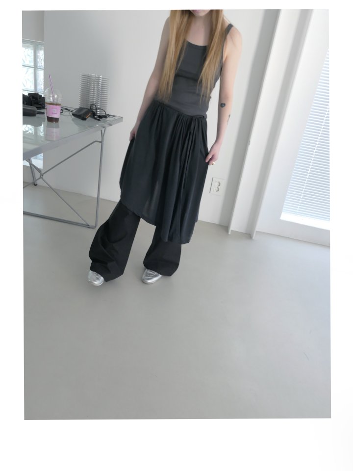 Enten - Korean Women Fashion - #momslook - TenTen Layered Skirt - 3