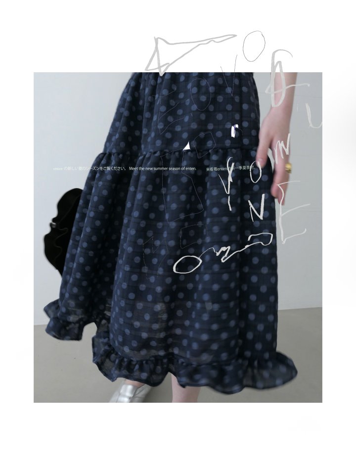 Enten - Korean Women Fashion - #momslook - Bubble Skirt - 7