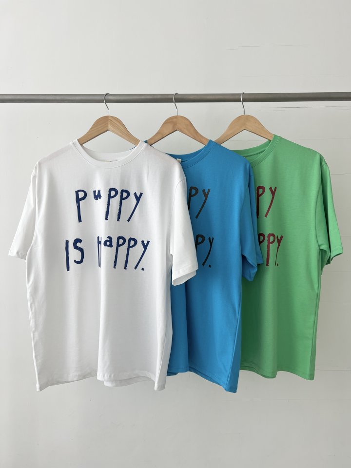 Enten - Korean Women Fashion - #momslook - Puppy Tee - 8