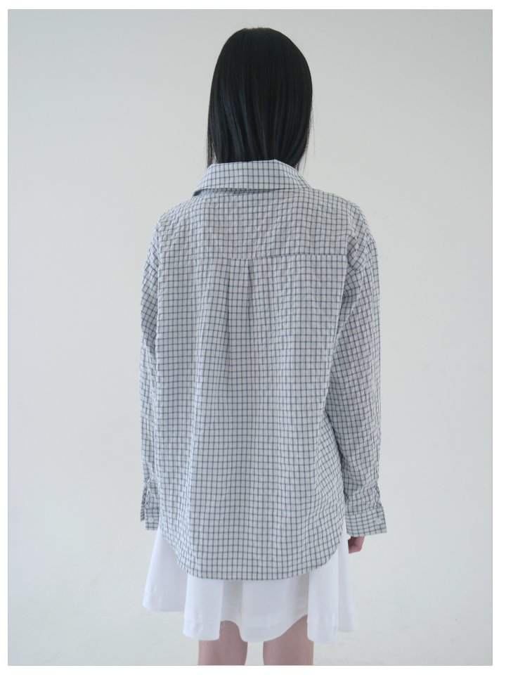 Enten - Korean Women Fashion - #romanticstyle - Rona Check Shirt - 2