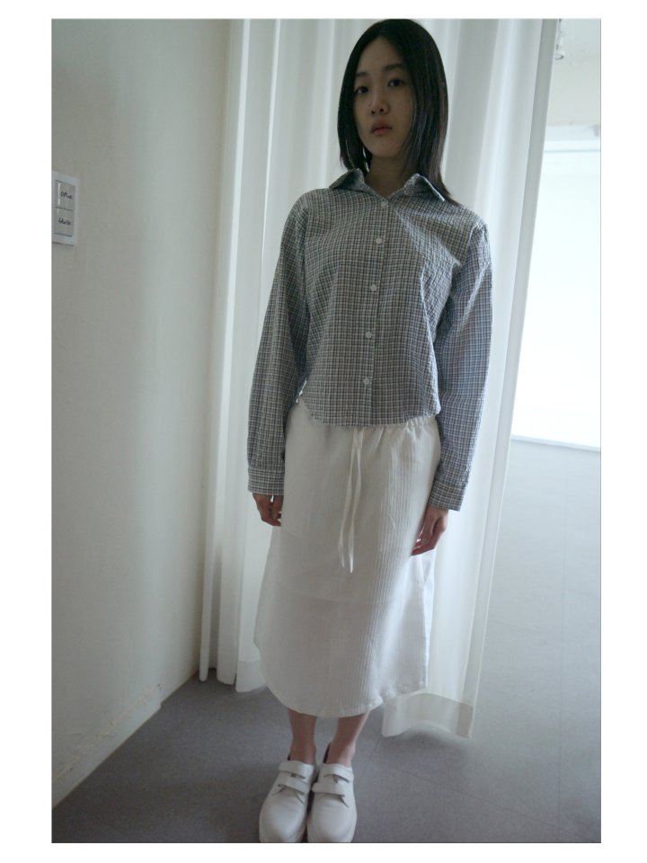 Enten - Korean Women Fashion - #romanticstyle - Stole Skirt - 4