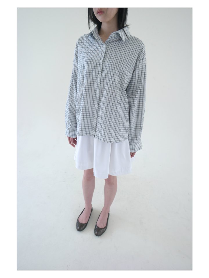 Enten - Korean Women Fashion - #shopsmall - Rona Check Shirt - 3