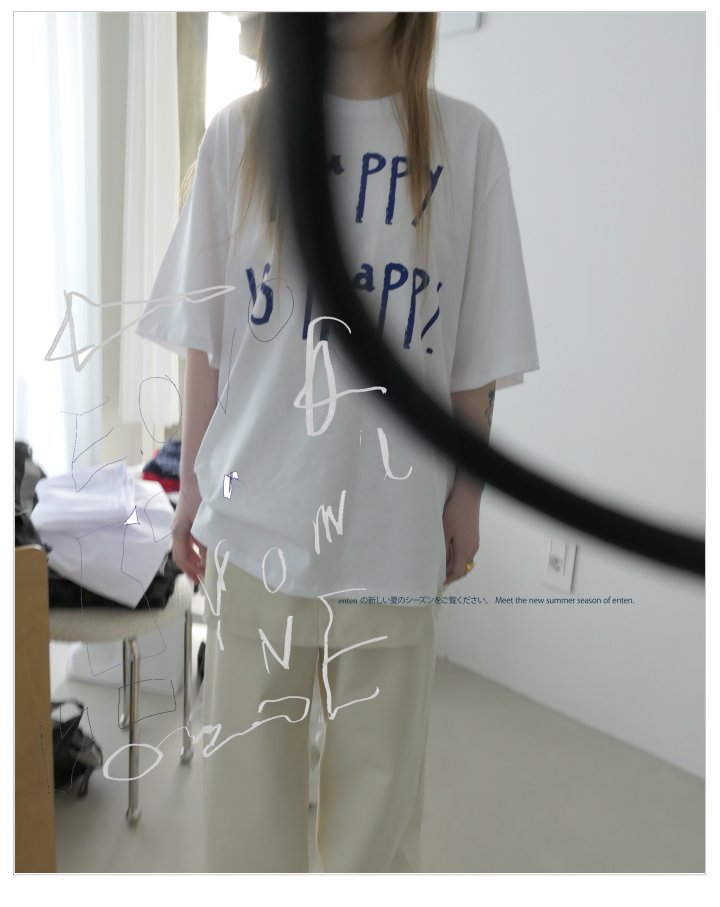Enten - Korean Women Fashion - #shopsmall - Puppy Tee