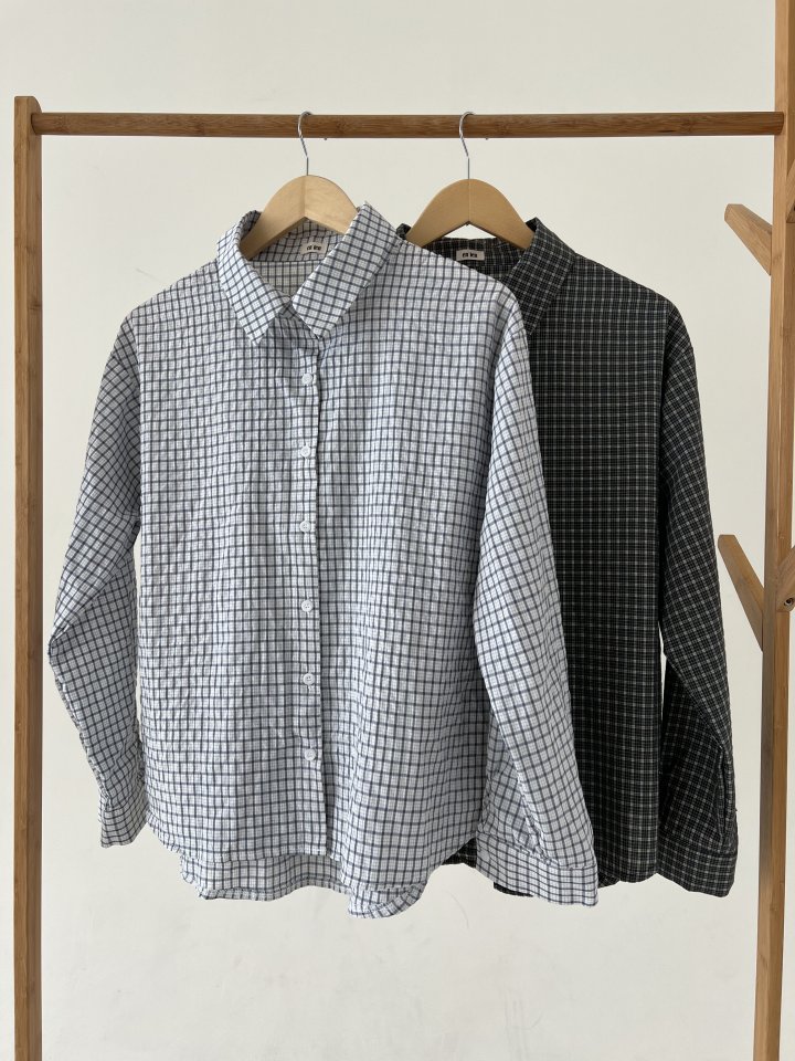 Enten - Korean Women Fashion - #thelittlethings - Rona Check Shirt - 5