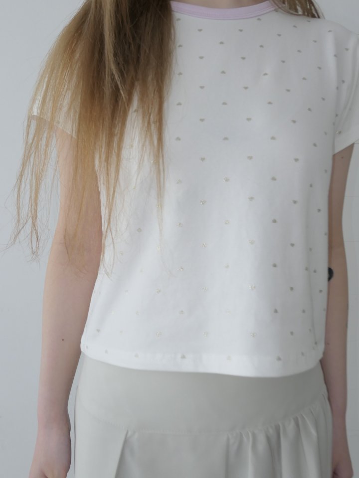 Enten - Korean Women Fashion - #thelittlethings - Heart Tee - 7
