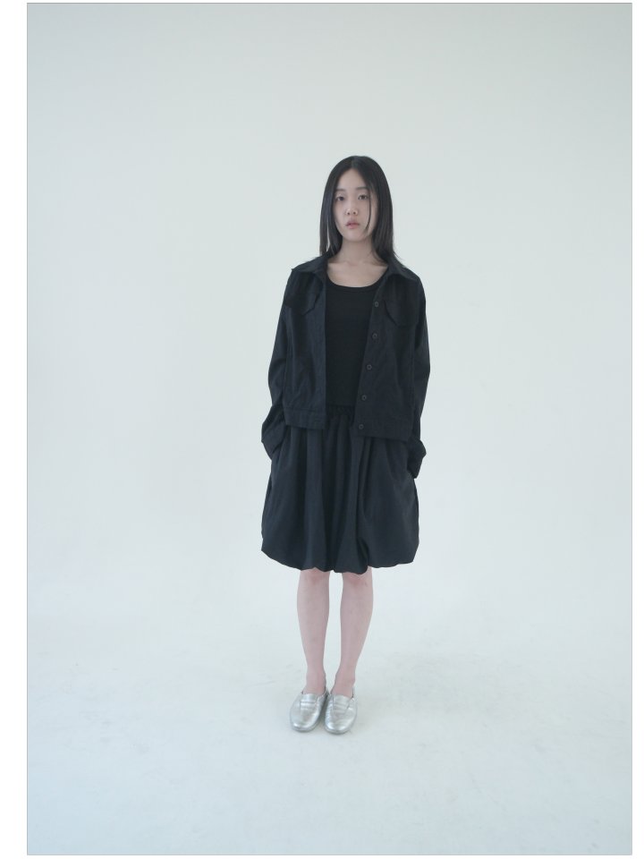 Enten - Korean Women Fashion - #womensfashion - Nylon Pumpkin Skirt - 8