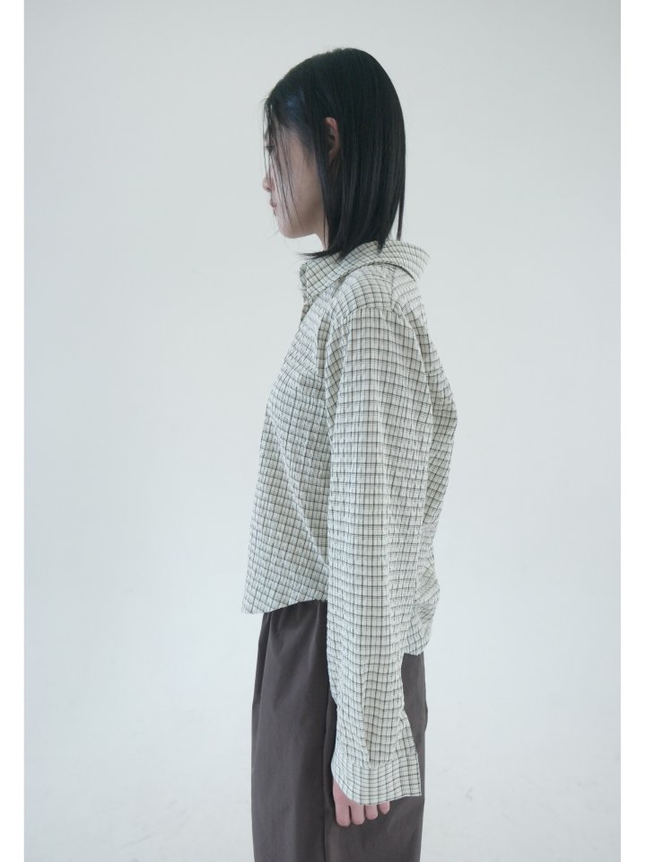 Enten - Korean Women Fashion - #womensfashion - Modi Check Shirt - 5