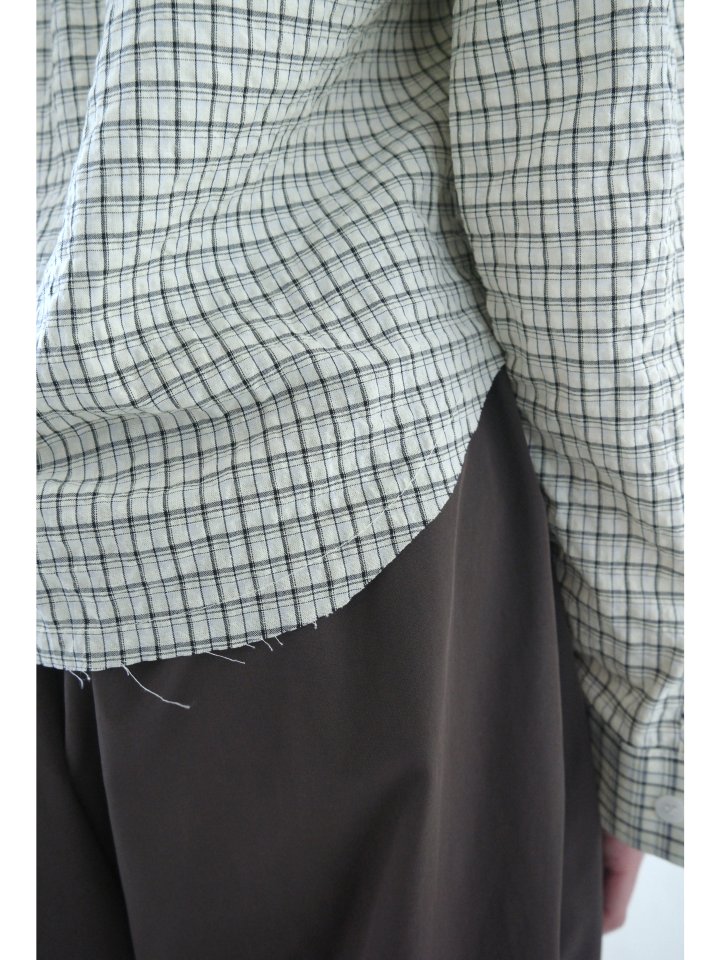 Enten - Korean Women Fashion - #womensfashion - Modi Check Shirt - 7