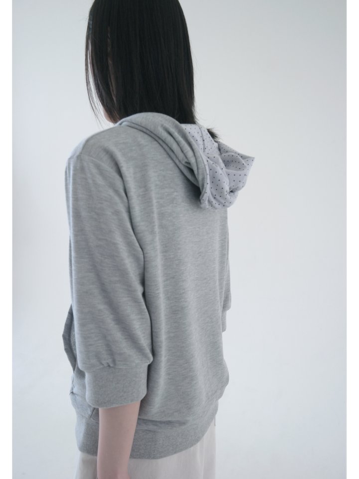 Enten - Korean Women Fashion - #womensfashion - Oat Hoodie Jacket - 10