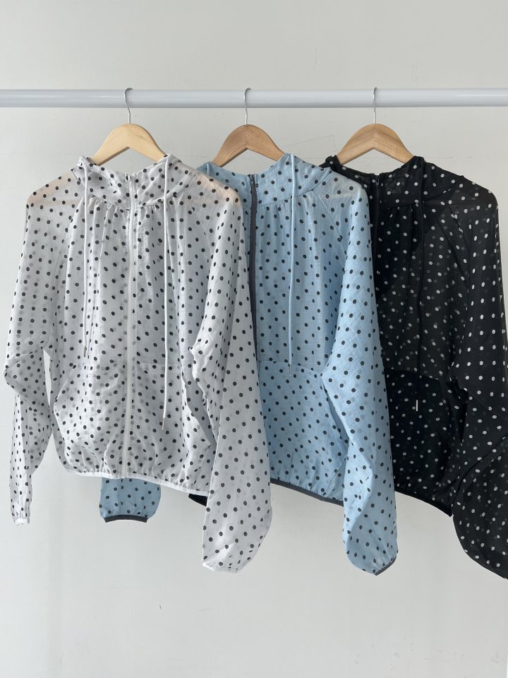 Enten - Korean Women Fashion - #womensfashion - May Dot Jacket - 7