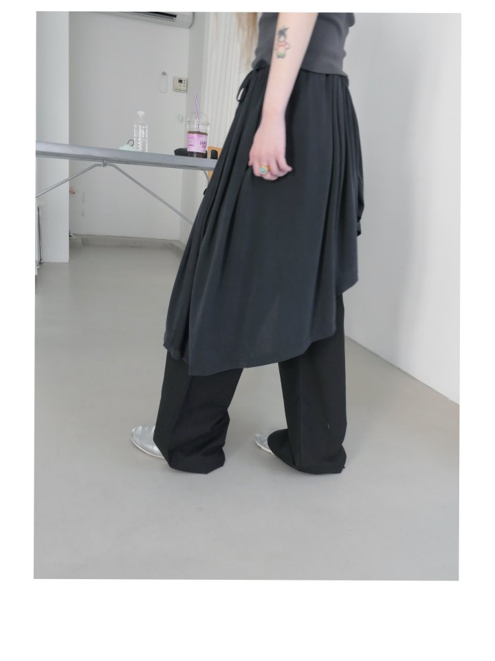 Enten - Korean Women Fashion - #momslook - TenTen Layered Skirt - 4