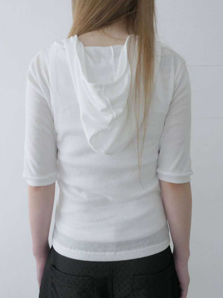 Enten - Korean Women Fashion - #womensfashion - Muse Hoodie Tee - 3