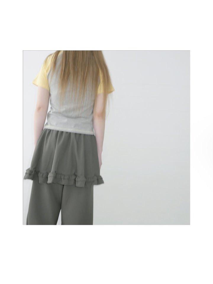 Enten - Korean Women Fashion - #womensfashion - Conchi Skirt Pants - 6