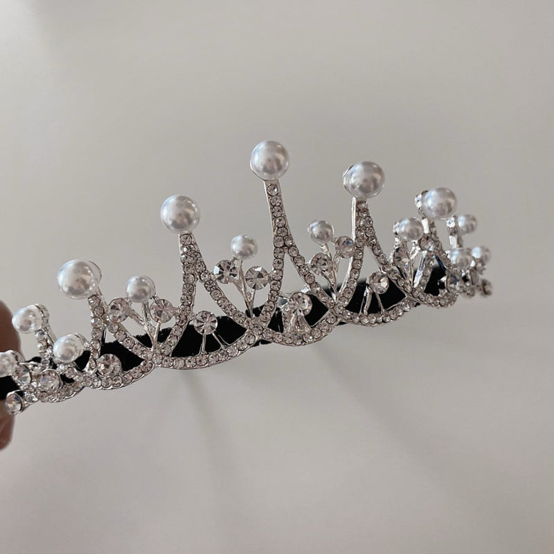 Eugenie Candies - Korean Children Fashion - #childrensboutique - Pearl Tiara - 3