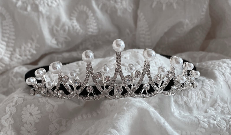 Eugenie Candies - Korean Children Fashion - #fashionkids - Pearl Tiara - 6