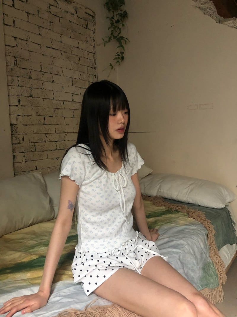 Flash - Korean Women Fashion - #momslook - Teddy Bear Tee - 3