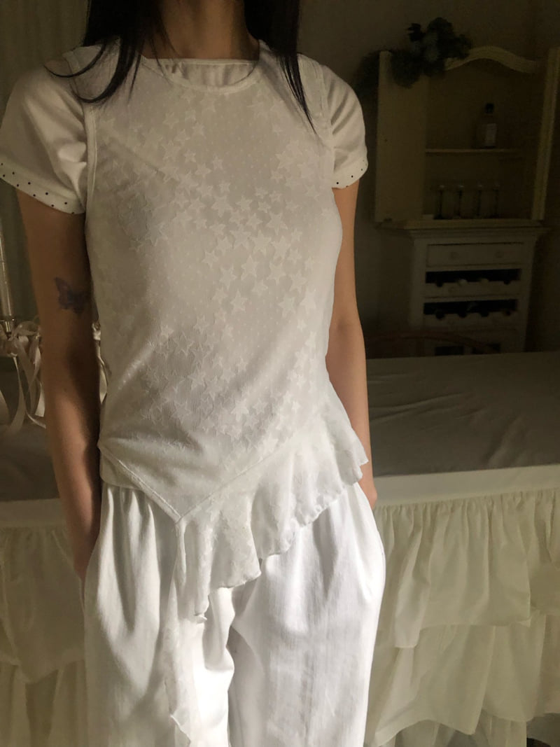 Flash - Korean Women Fashion - #momslook - Star Pink Sleeveless - 10