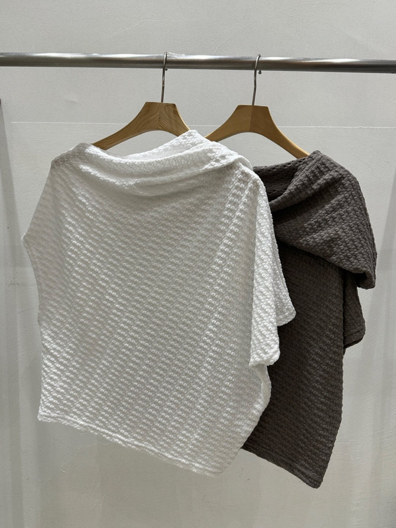 Flash - Korean Women Fashion - #momslook - Poncho Tee - 11
