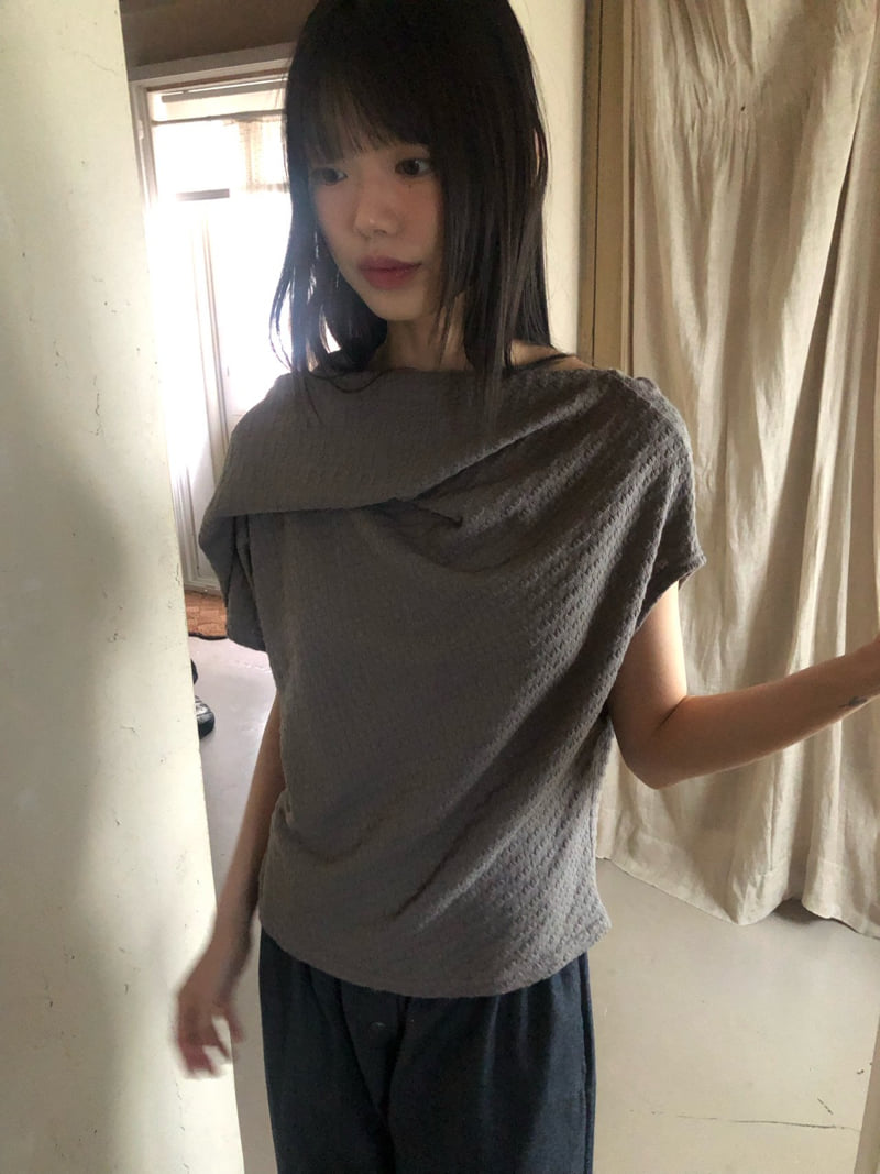 Flash - Korean Women Fashion - #momslook - Poncho Tee - 3