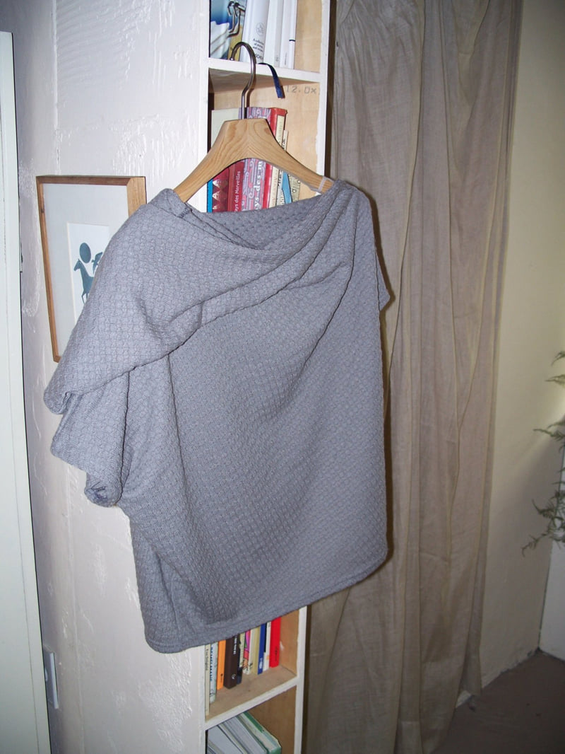 Flash - Korean Women Fashion - #momslook - Poncho Tee - 5