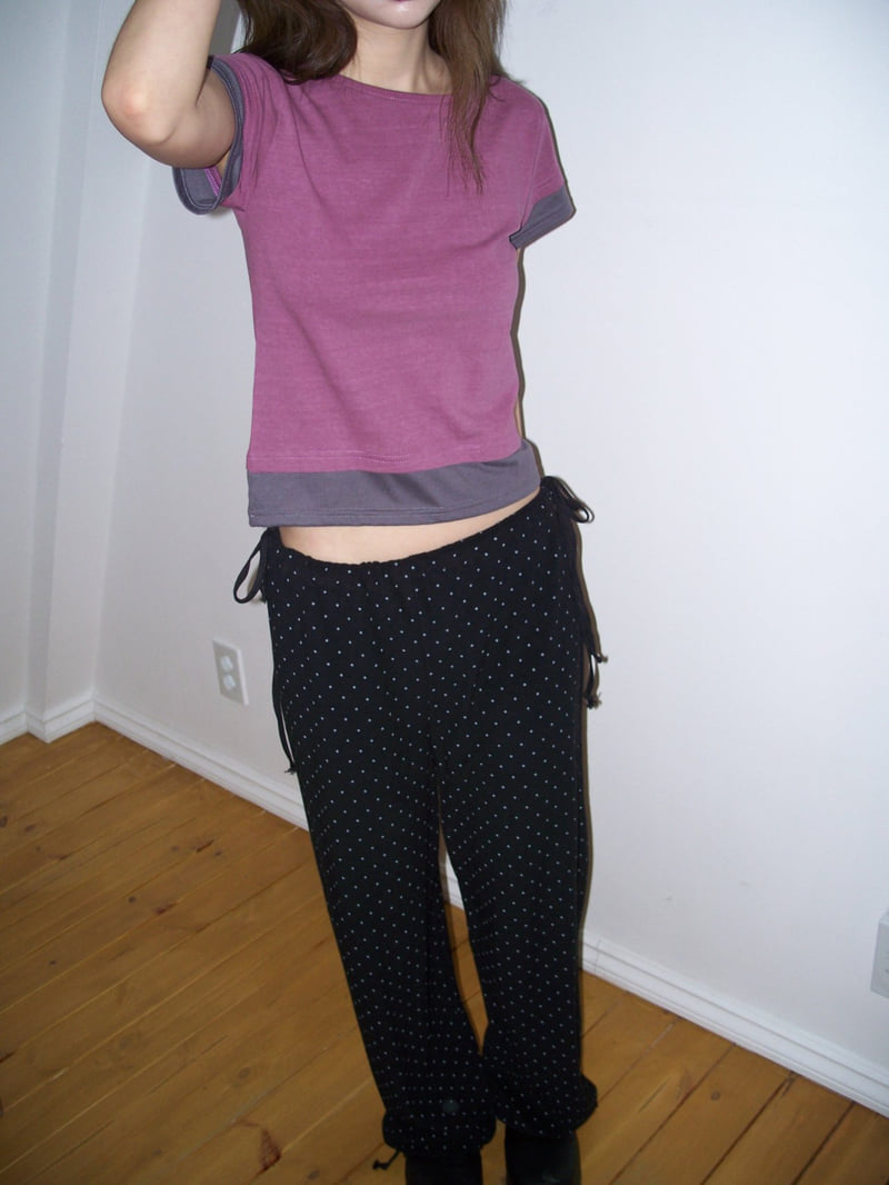 Flash - Korean Women Fashion - #momslook - Dipping Tee - 3