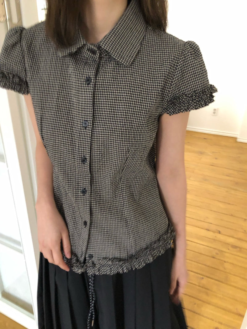 Flash - Korean Women Fashion - #momslook - Scone Shirt - 10