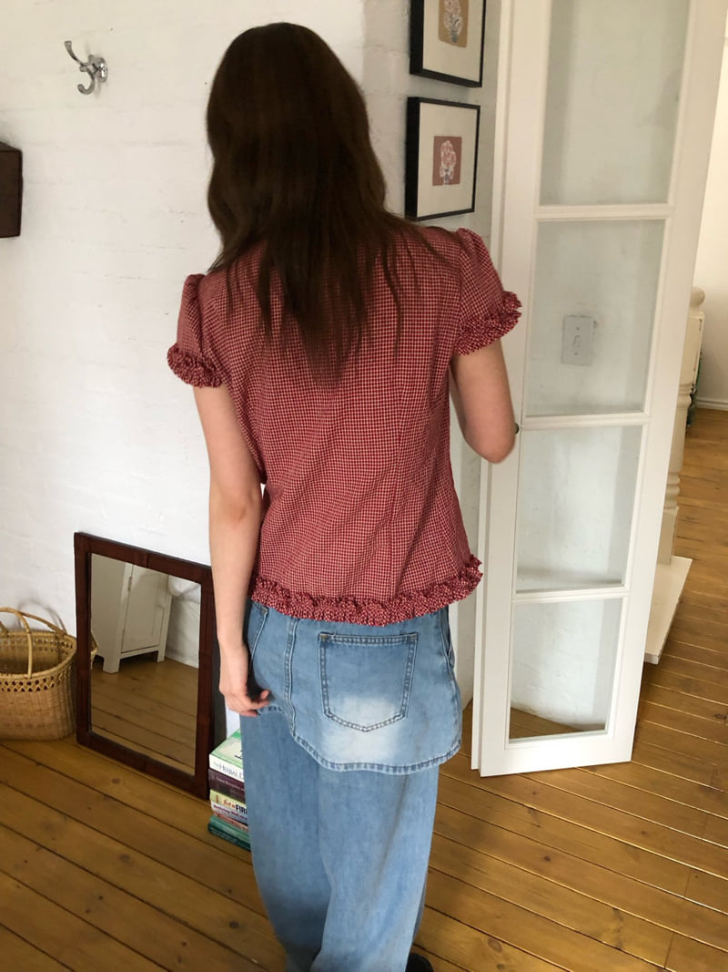 Flash - Korean Women Fashion - #momslook - Scone Shirt - 3