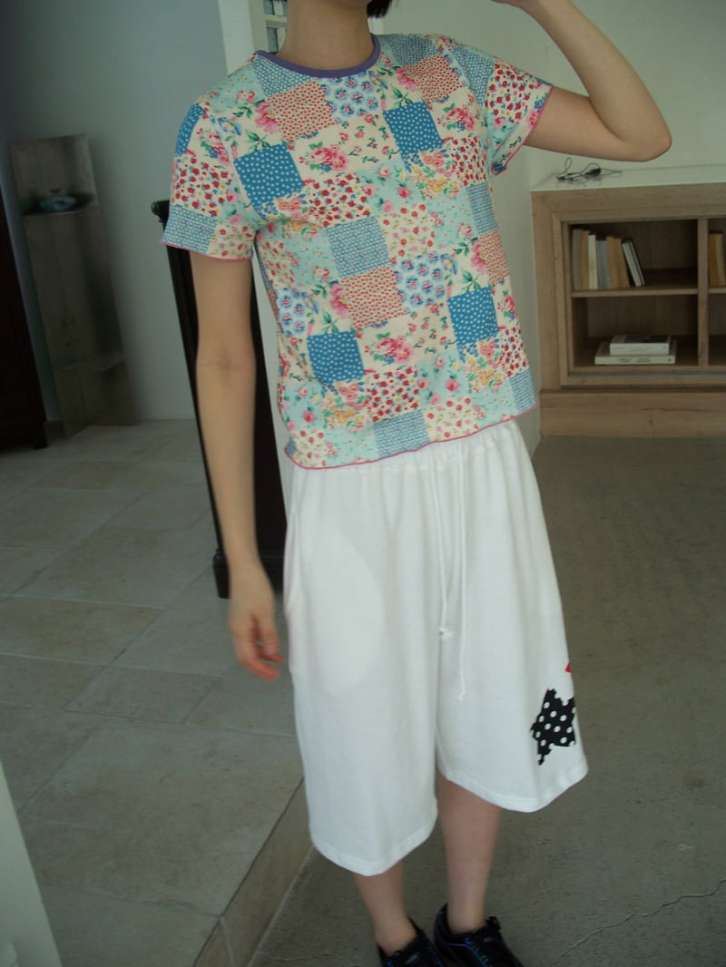 Flash - Korean Women Fashion - #momslook - Plum Tee - 2